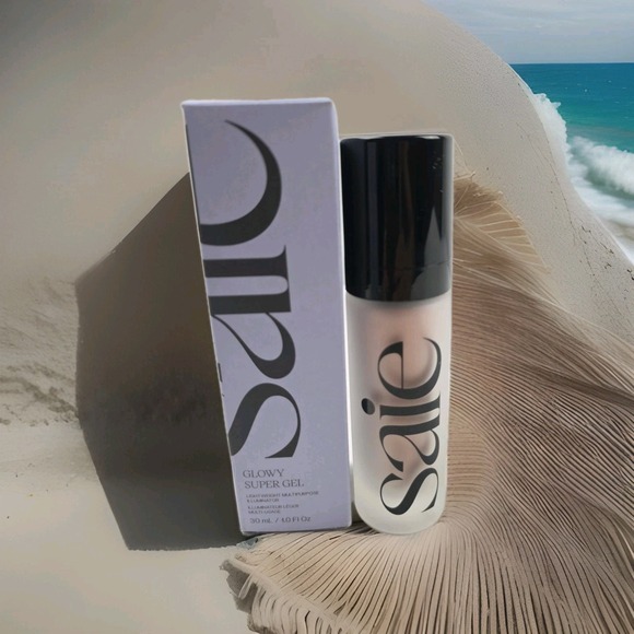 Saie Glowy Super Gel Lightweight Illuminator Roseglow 1 oz New in Box - Picture 1 of 4